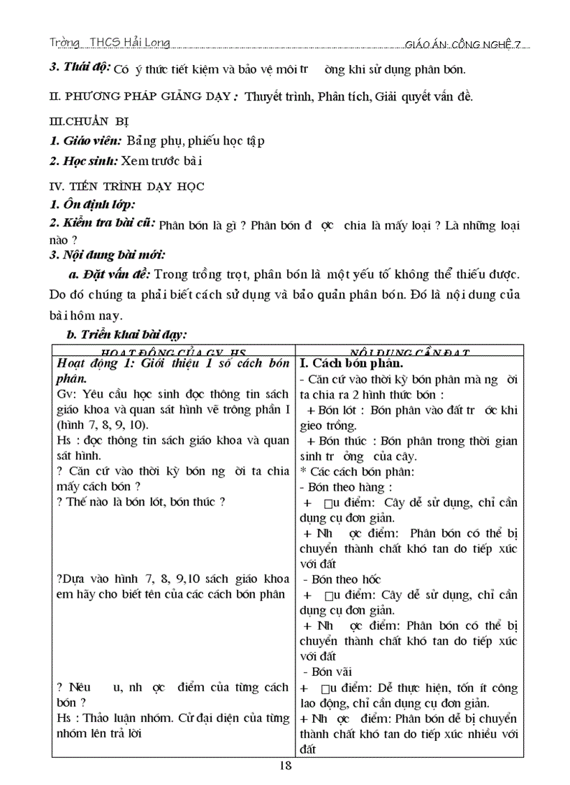 image for page Giao an cong nghe 7 2011 2012