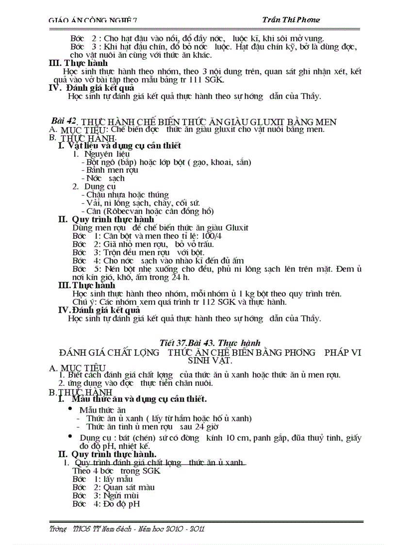 image for page Giao an cong nghe 7 chuan ktkn 1