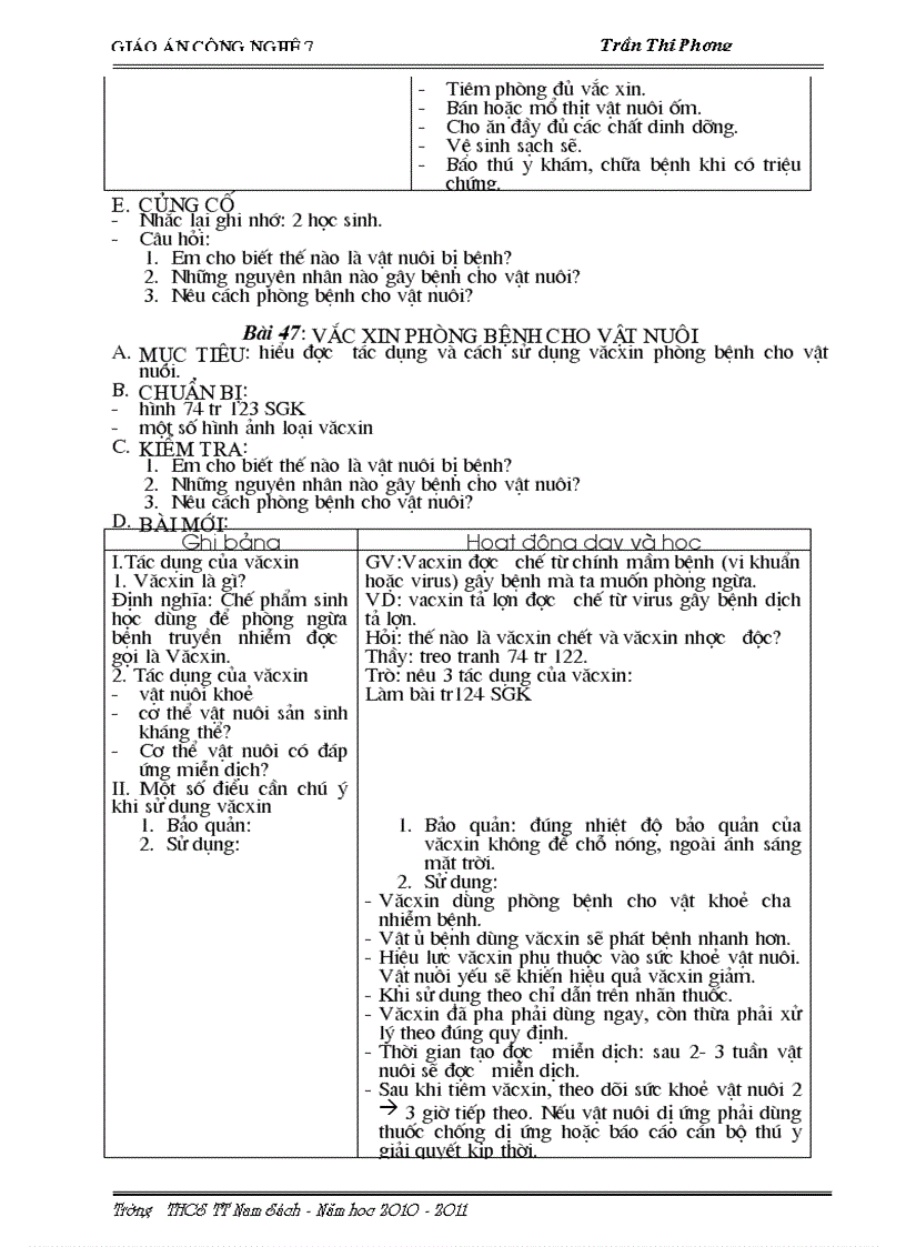 image for page Giao an cong nghe 7 chuan ktkn 1