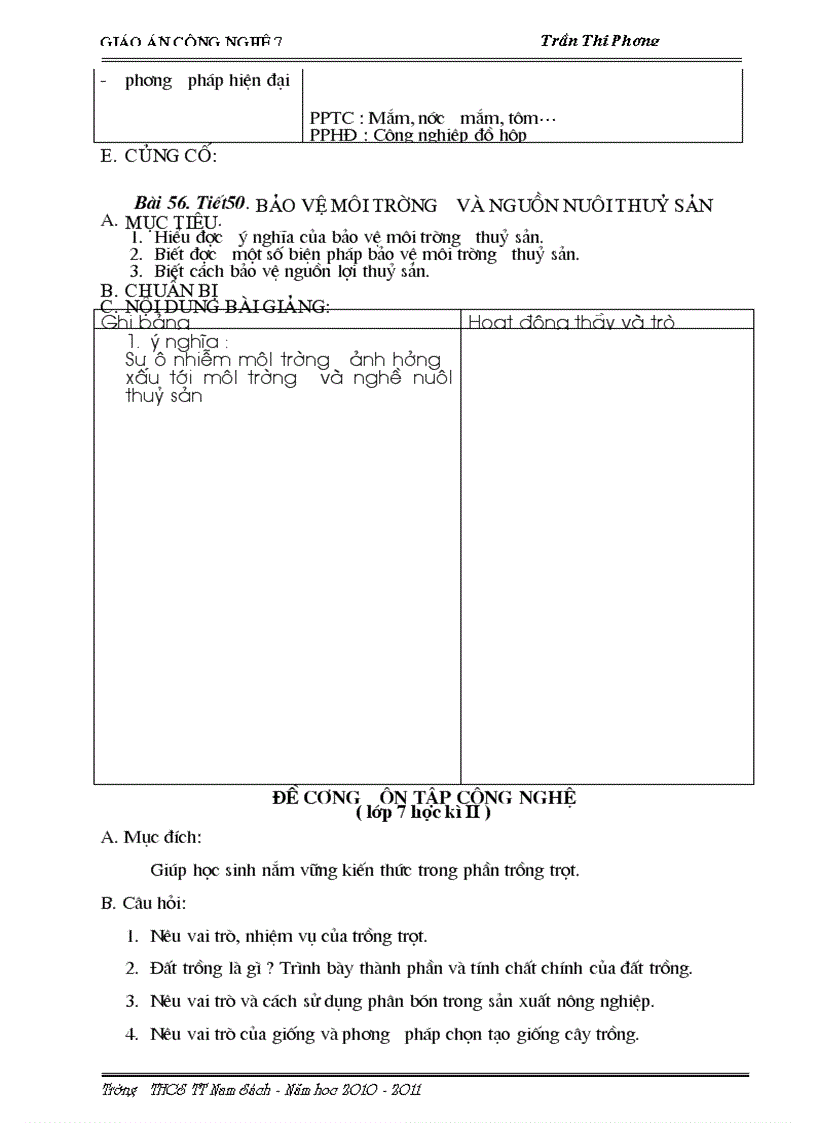 image for page Giao an cong nghe 7 chuan ktkn 1