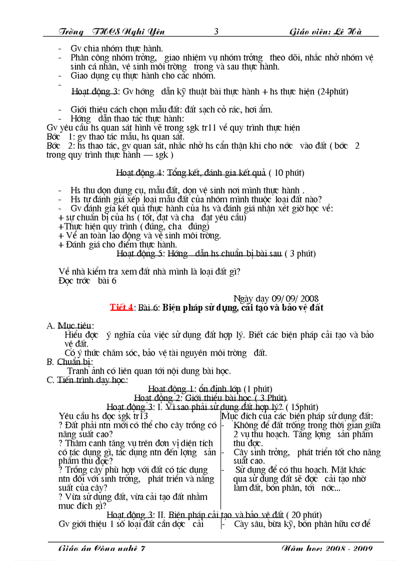 image for page Giao an cong nghe 7 chuan nghe an