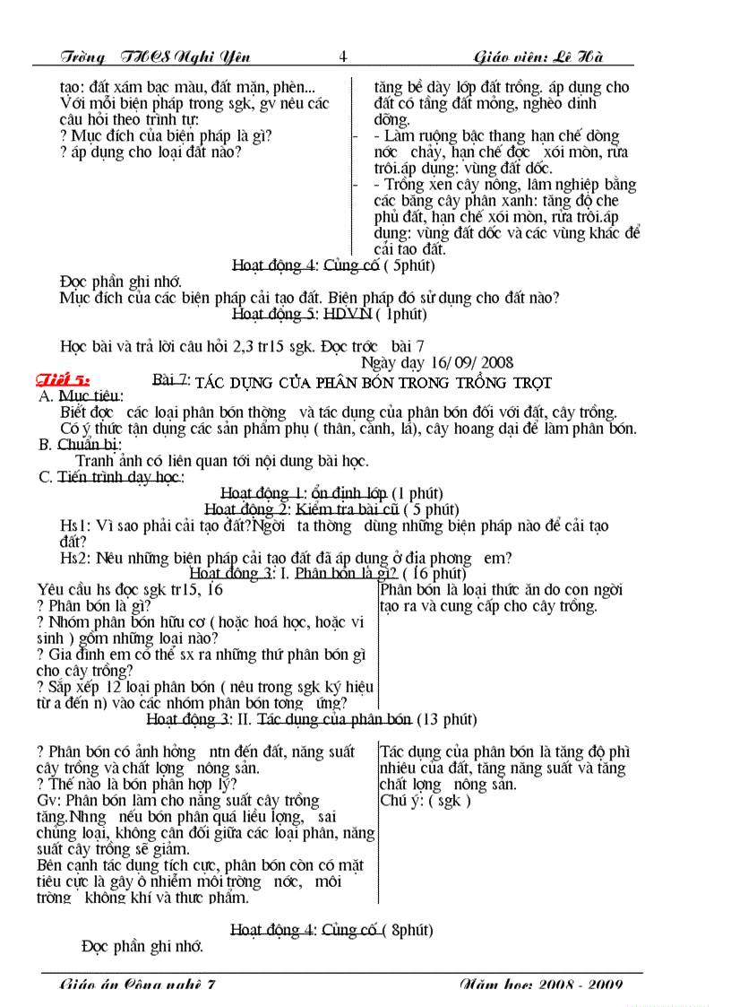 image for page Giao an cong nghe 7 chuan nghe an