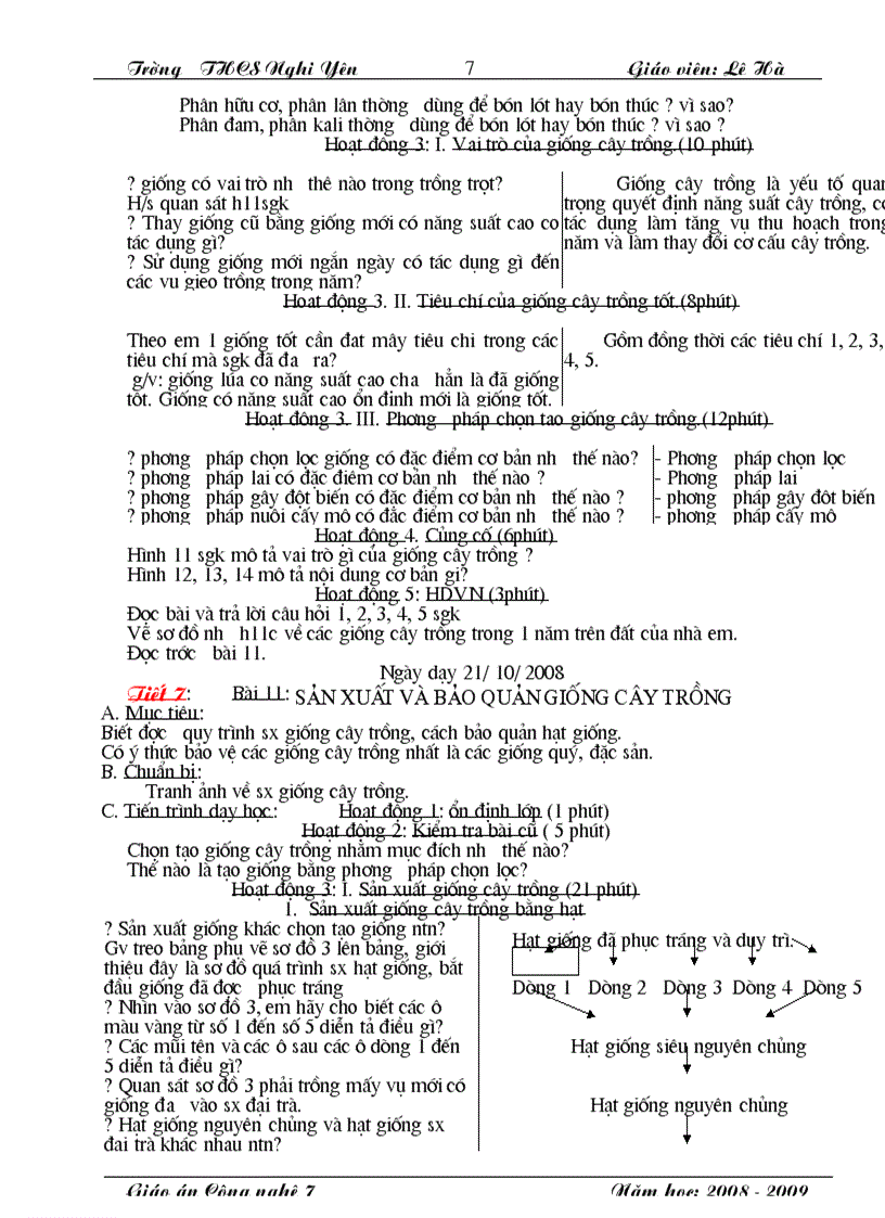 image for page Giao an cong nghe 7 chuan nghe an