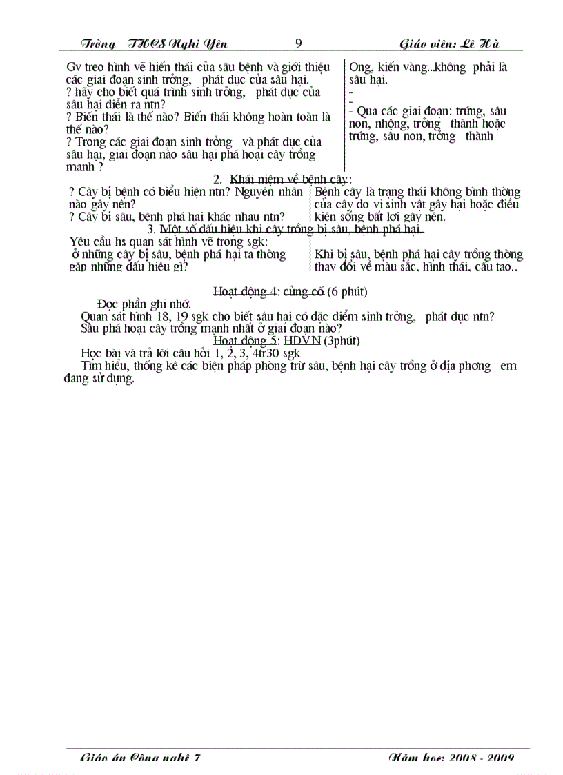 image for page Giao an cong nghe 7 chuan nghe an