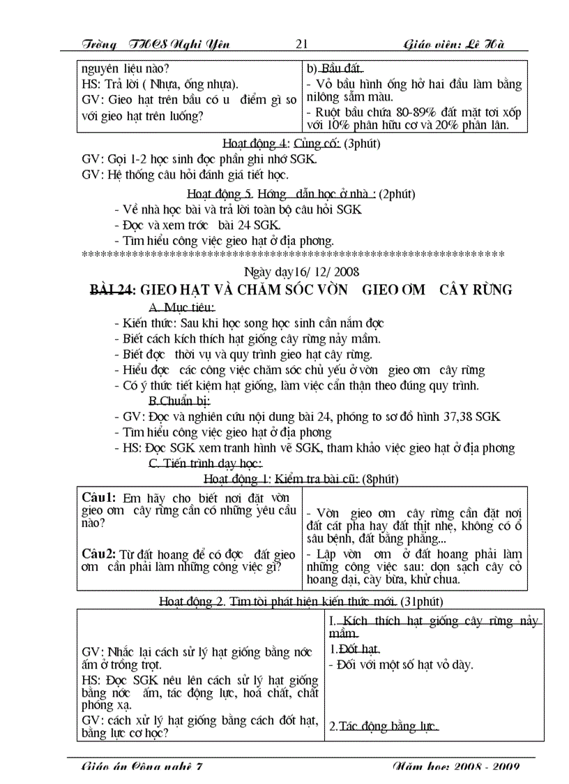 image for page Giao an cong nghe 7 chuan nghe an