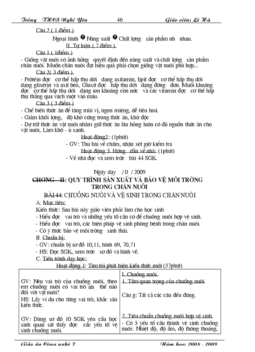 image for page Giao an cong nghe 7 chuan nghe an