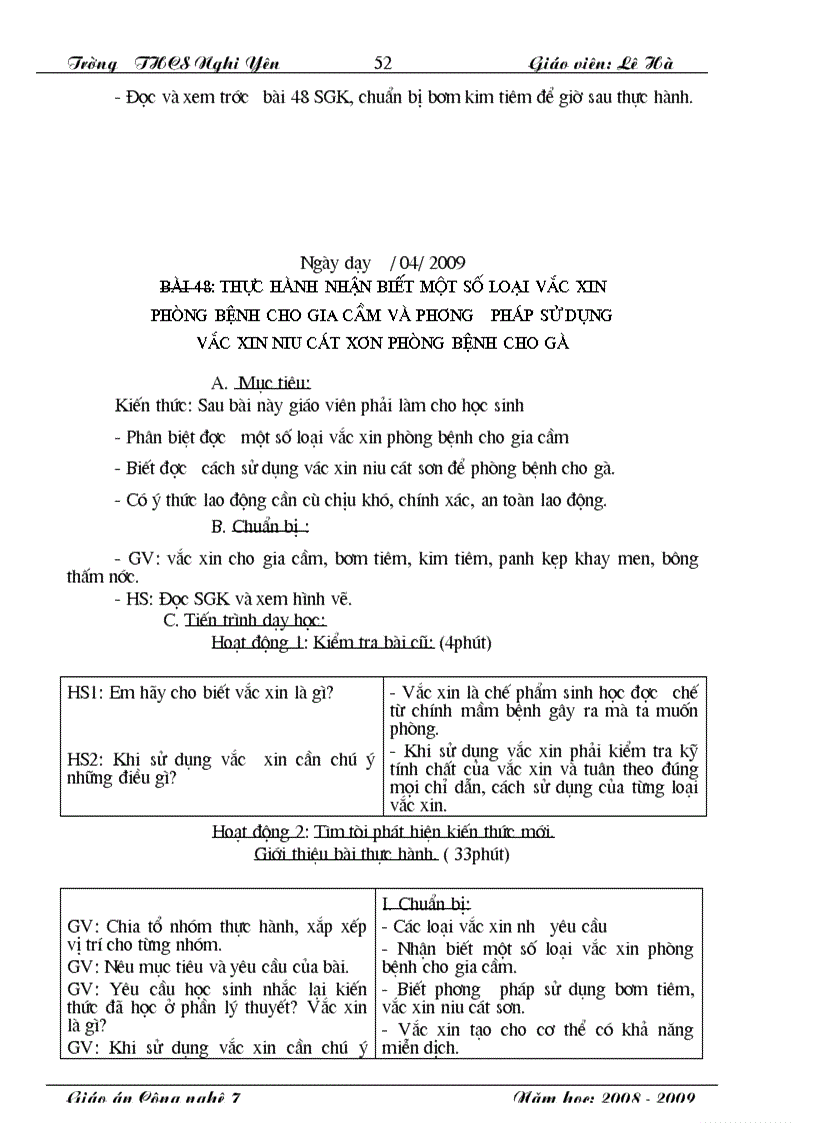 image for page Giao an cong nghe 7 chuan nghe an