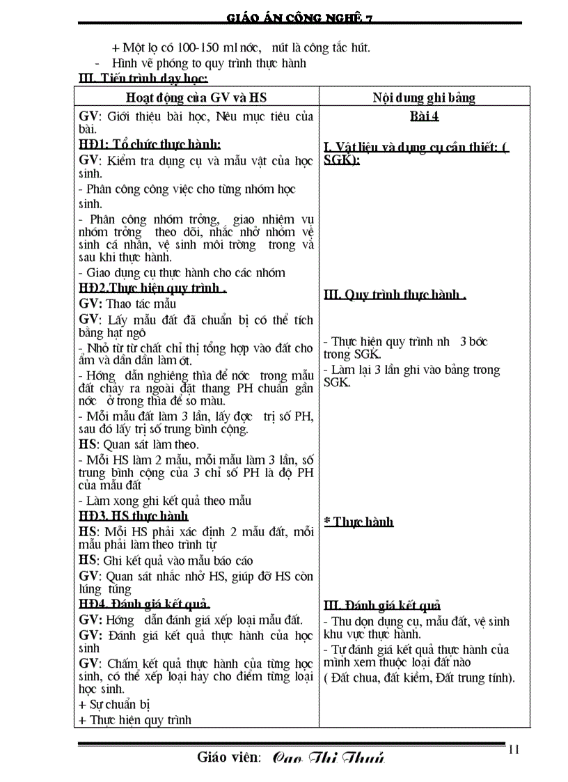 image for page Giáo án công nghệ 7 CN