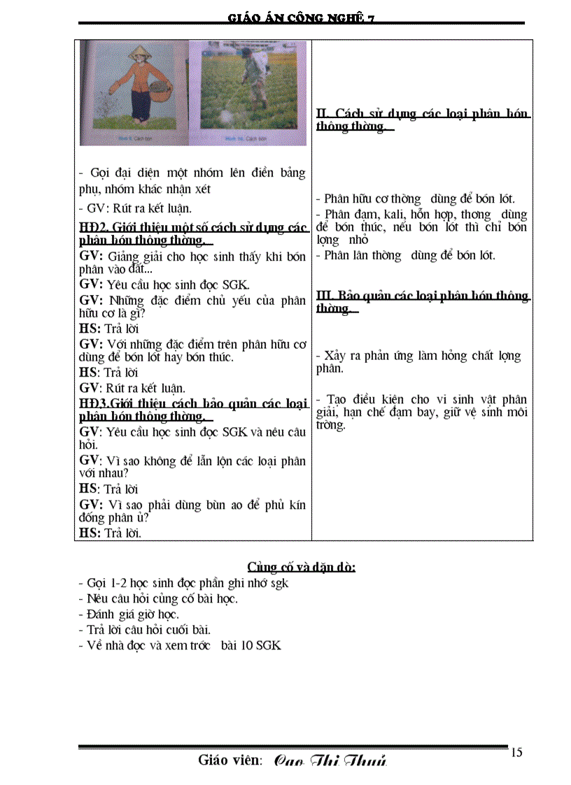 image for page Giáo án công nghệ 7 CN