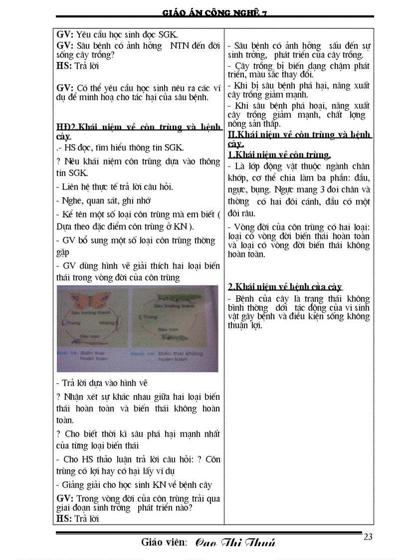 image for page Giáo án công nghệ 7 CN