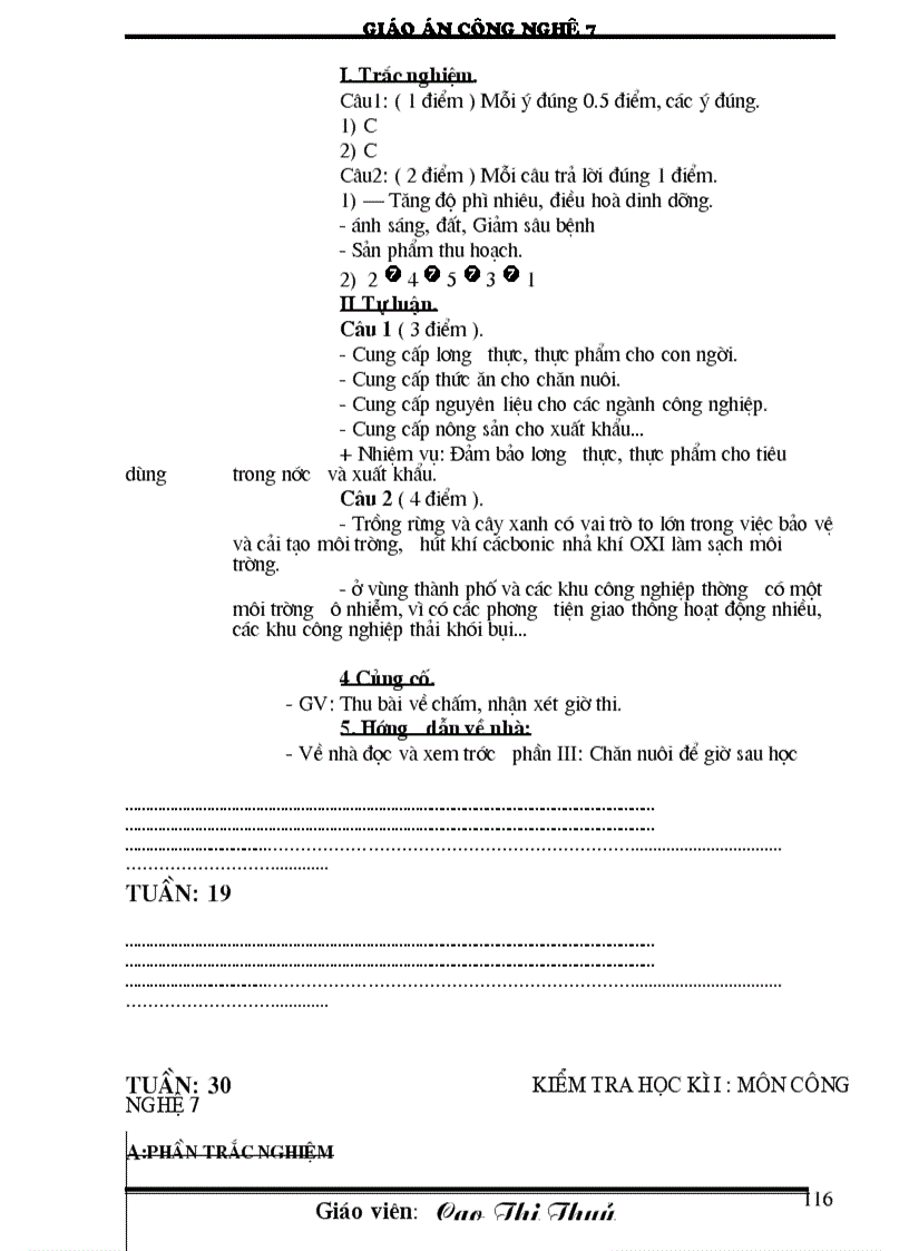 image for page Giáo án công nghệ 7 CN