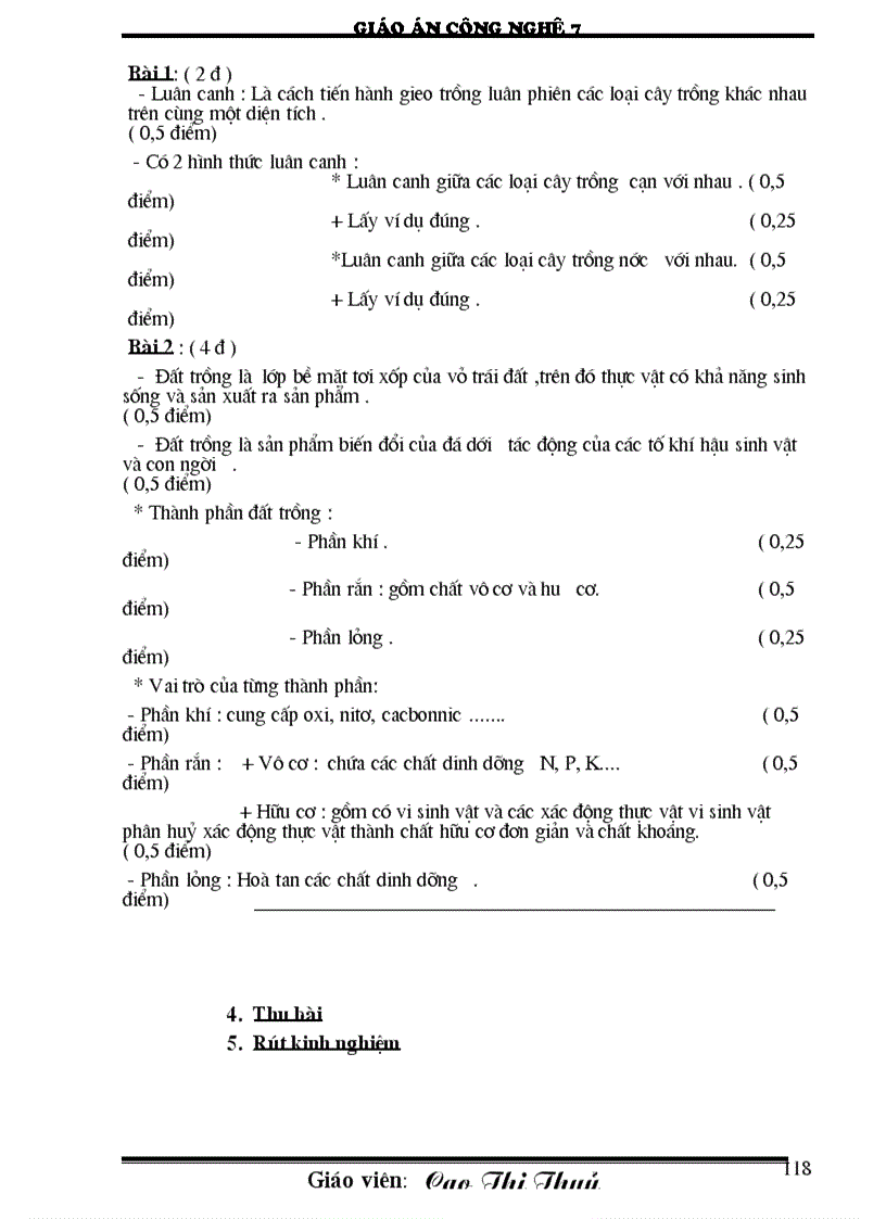 image for page Giáo án công nghệ 7 CN