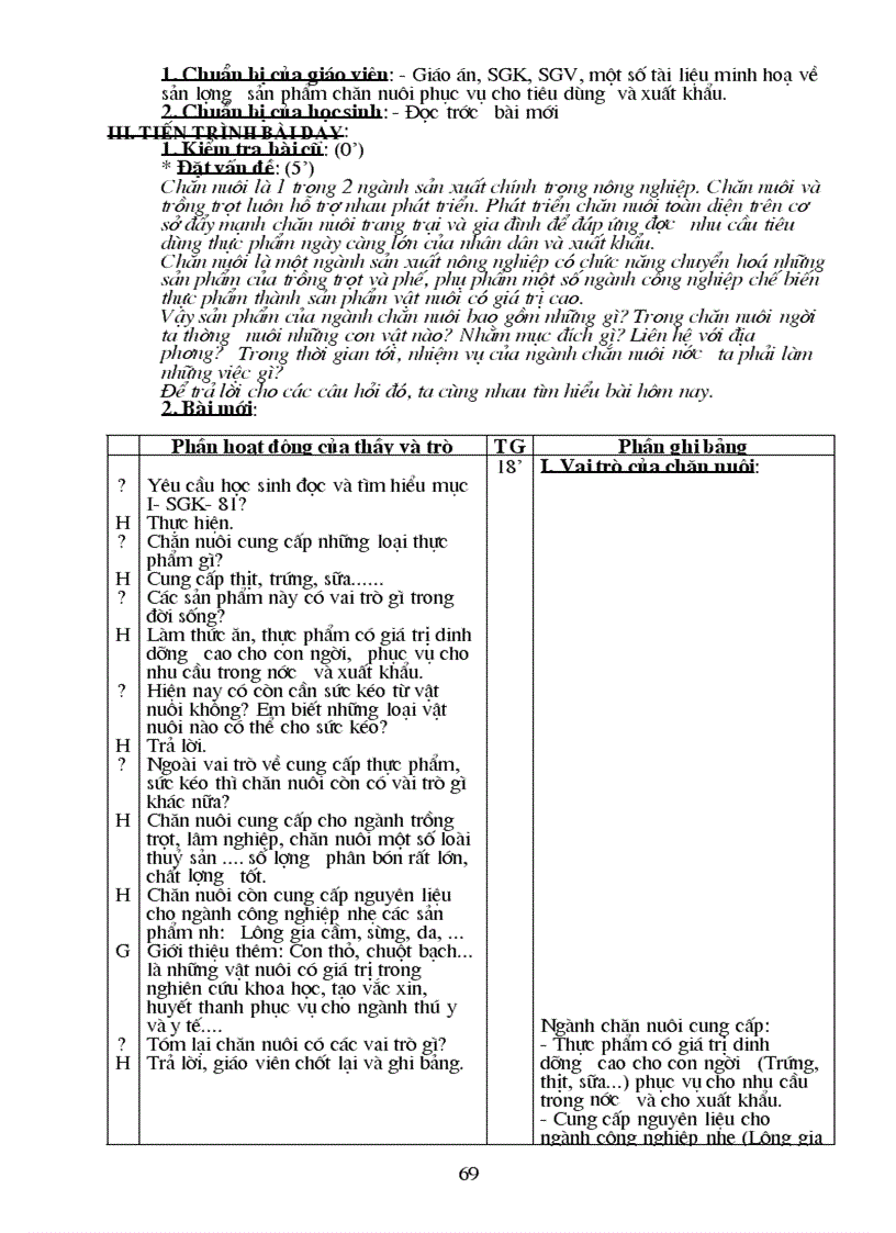 image for page Giáo án công nghệ 7 cực chuẩn Có ma trận đề kiểm tra