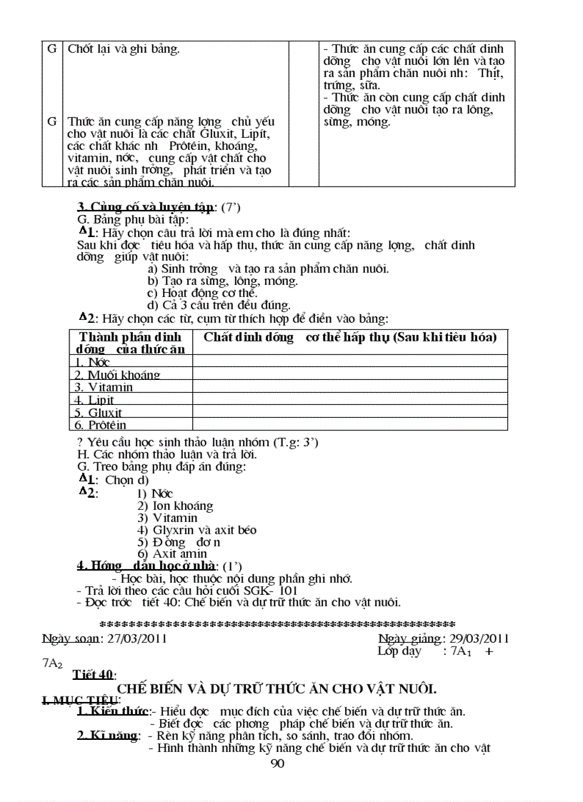 image for page Giáo án công nghệ 7 cực chuẩn Có ma trận đề kiểm tra