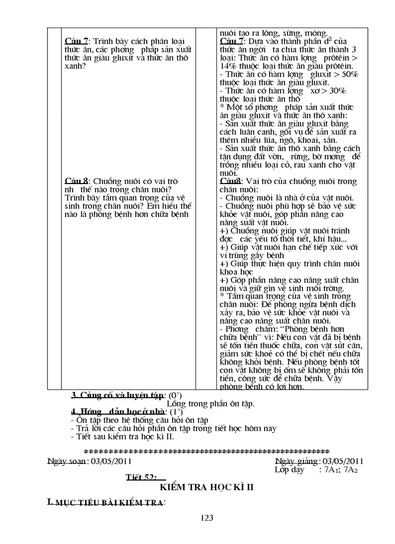 image for page Giáo án công nghệ 7 cực chuẩn Có ma trận đề kiểm tra