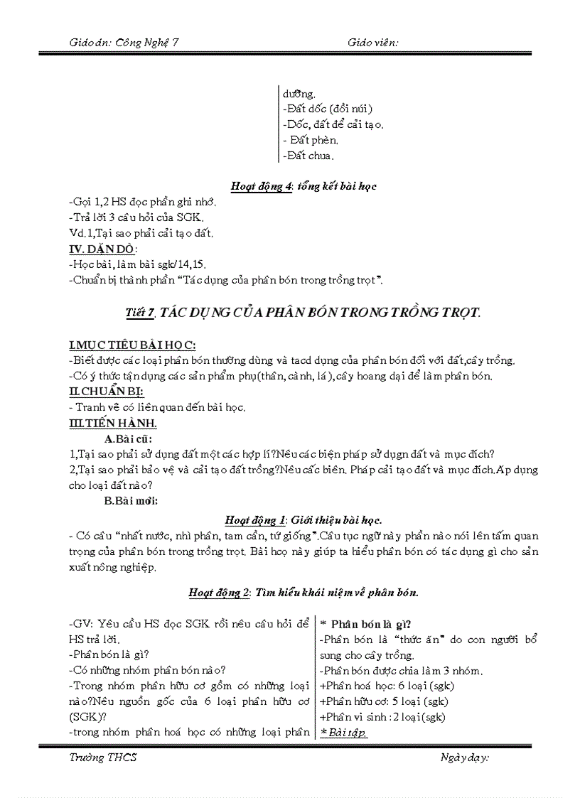 image for page Giao an Cong nghe 7 cuc hay