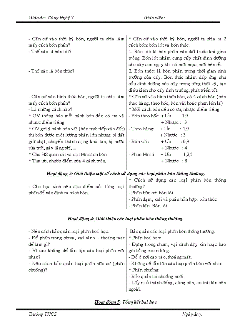 image for page Giao an Cong nghe 7 cuc hay