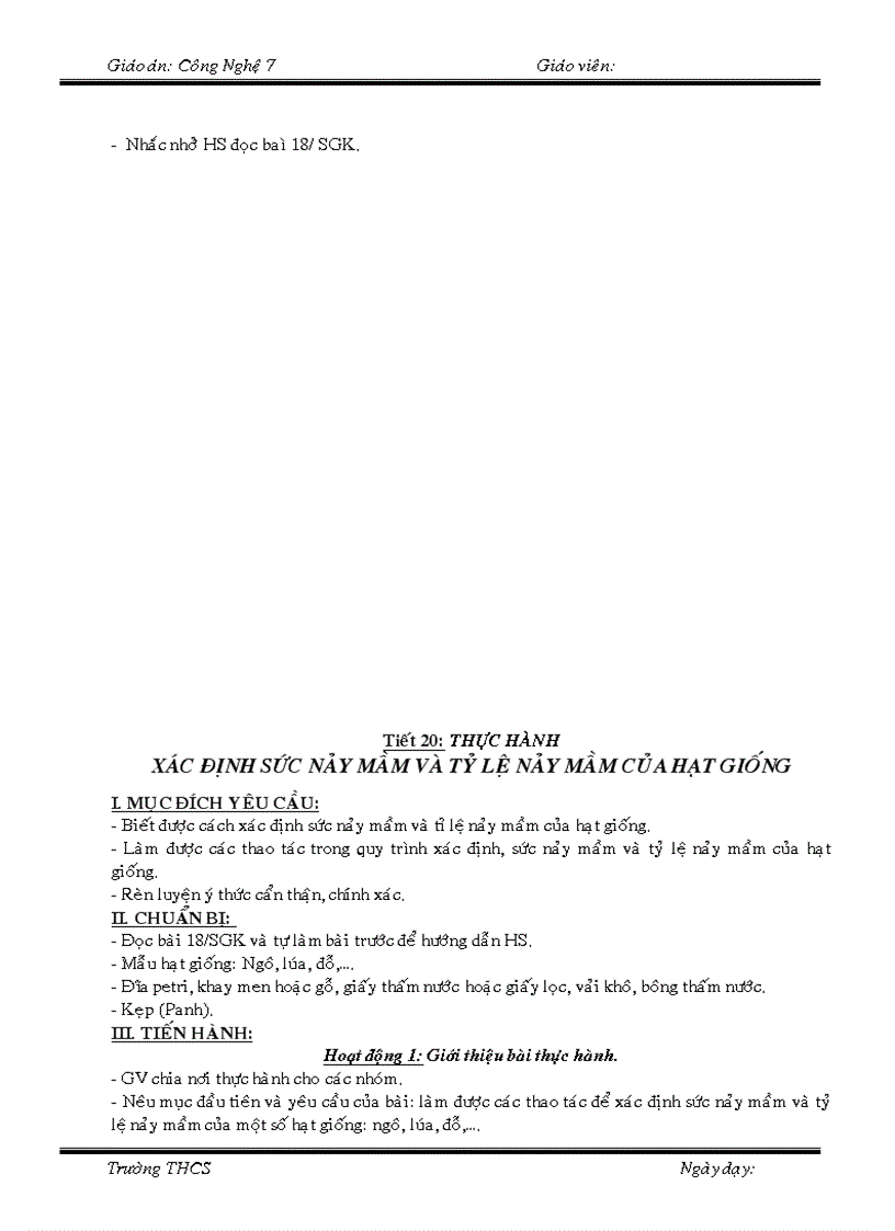 image for page Giao an Cong nghe 7 cuc hay