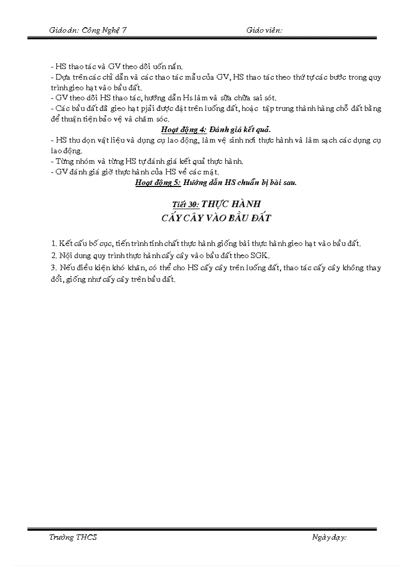 image for page Giao an Cong nghe 7 cuc hay