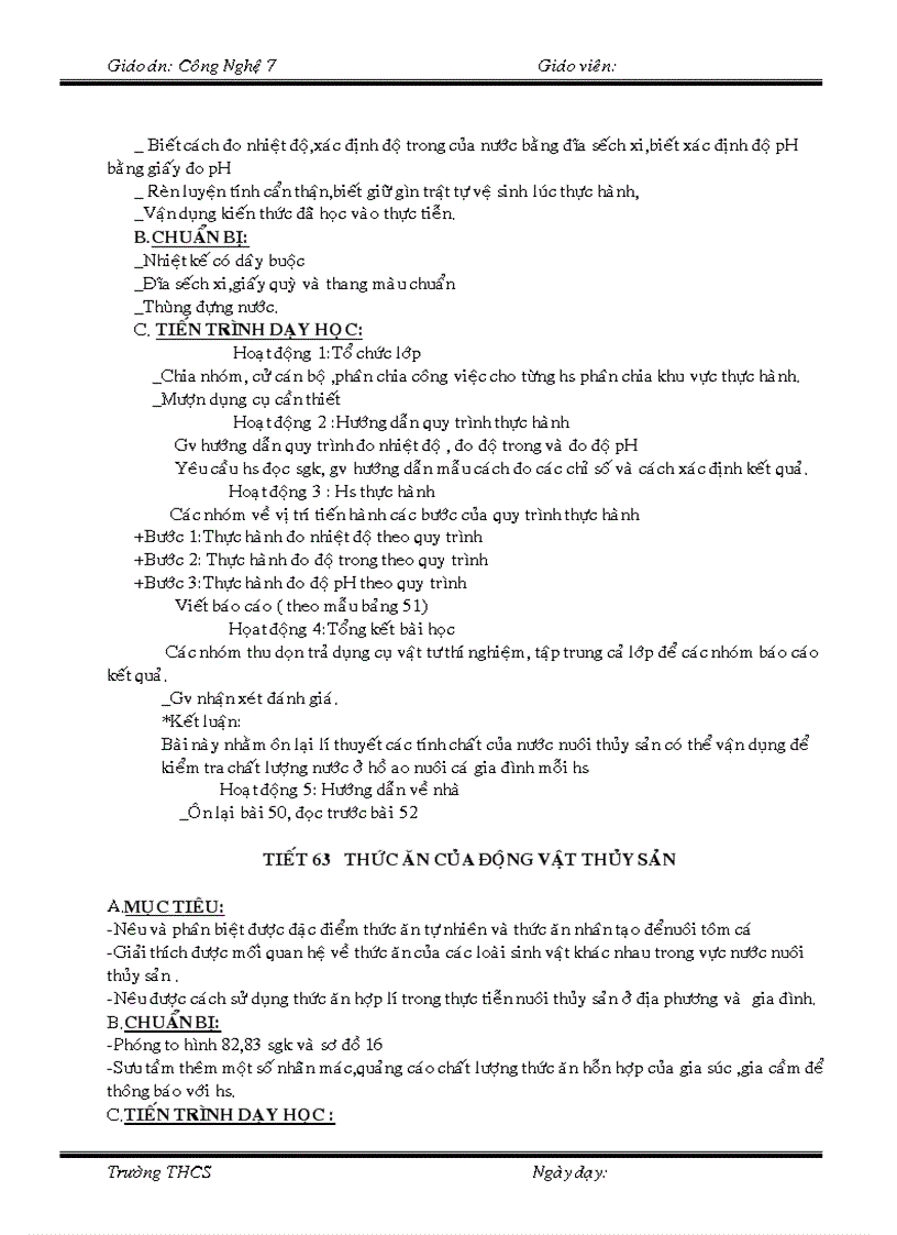 image for page Giao an Cong nghe 7 cuc hay