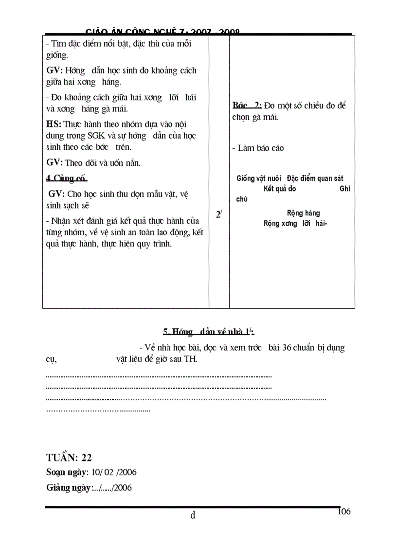 image for page Giáo án công nghệ 7 cực hay mới