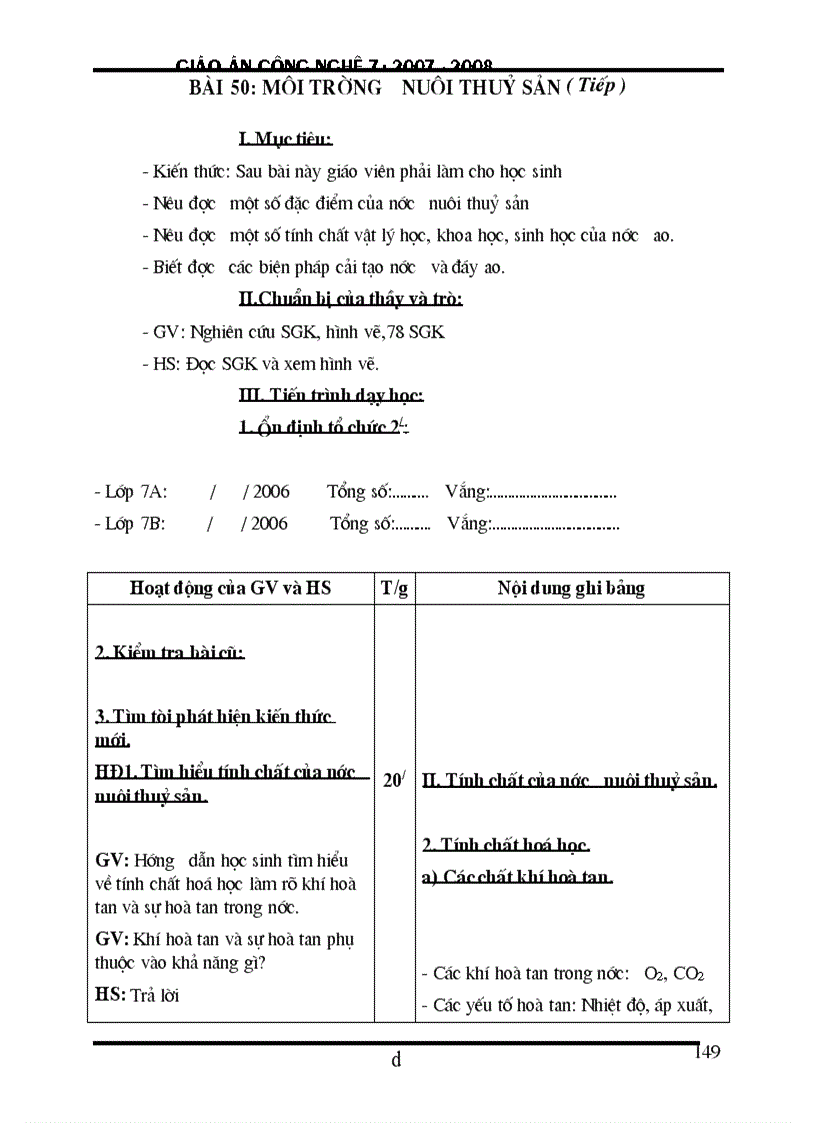 image for page Giao an cong nghe 7 cuc hay moi 08 09