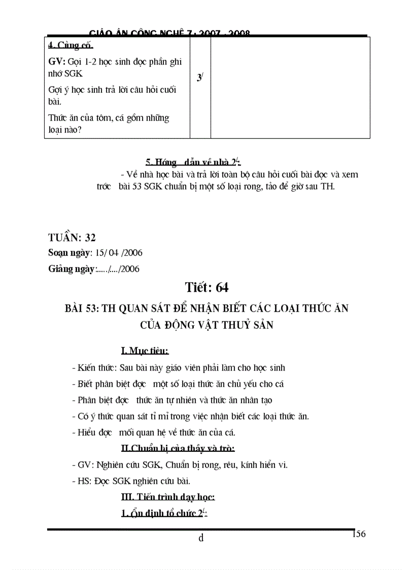 image for page Giao an cong nghe 7 cuc hay moi 08 09