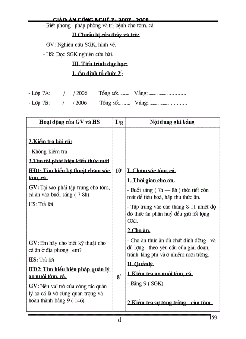 image for page Giao an cong nghe 7 cuc hay moi 08 09