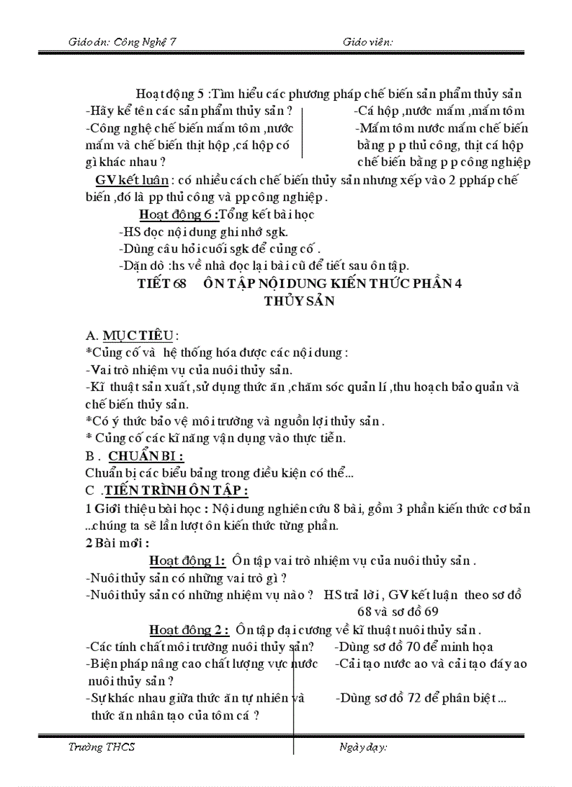 image for page Giao an cong nghe 7 da sua 2012