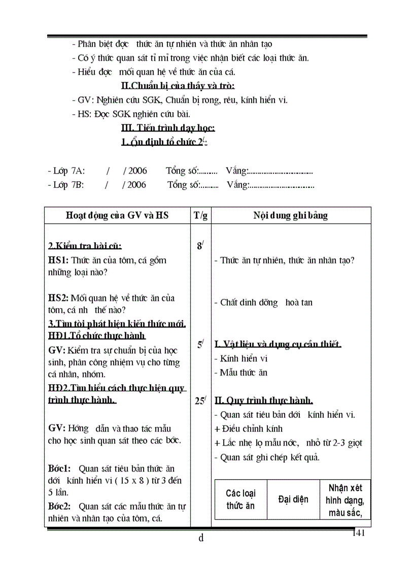 image for page Giao an cong nghe 7 hot 2011