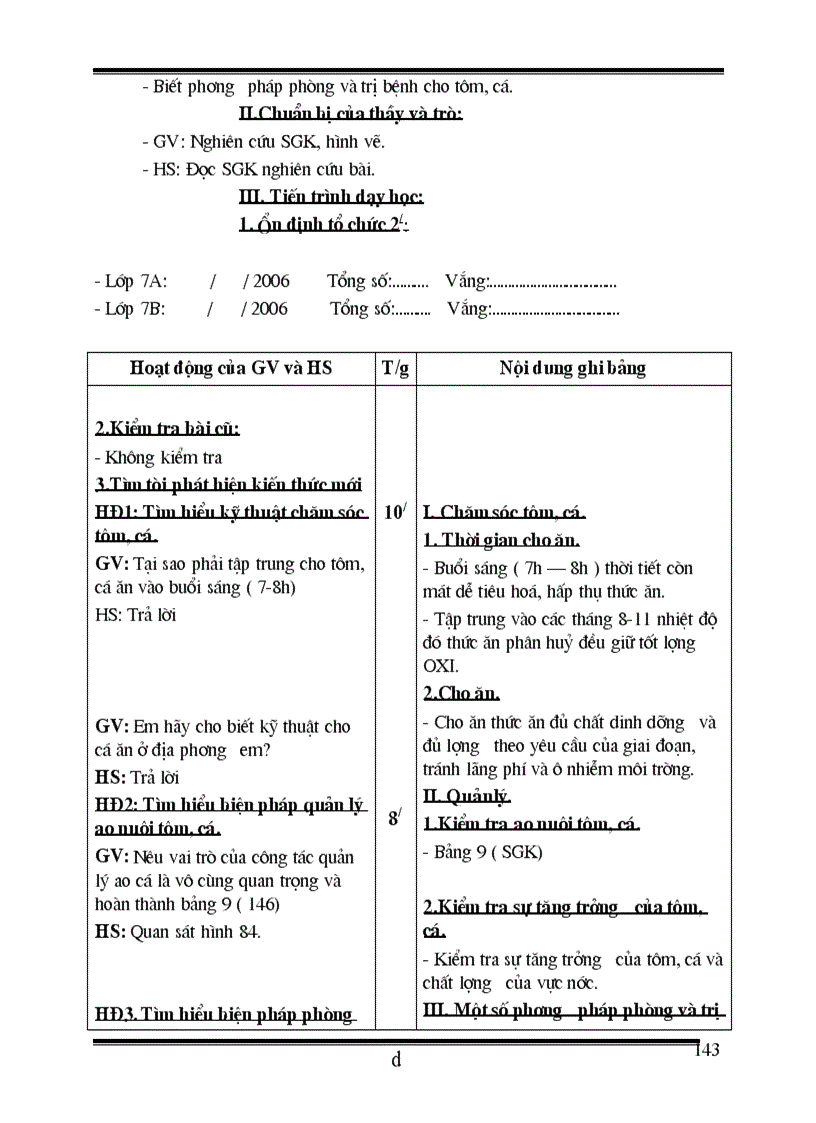 image for page Giao an cong nghe 7 hot 2011