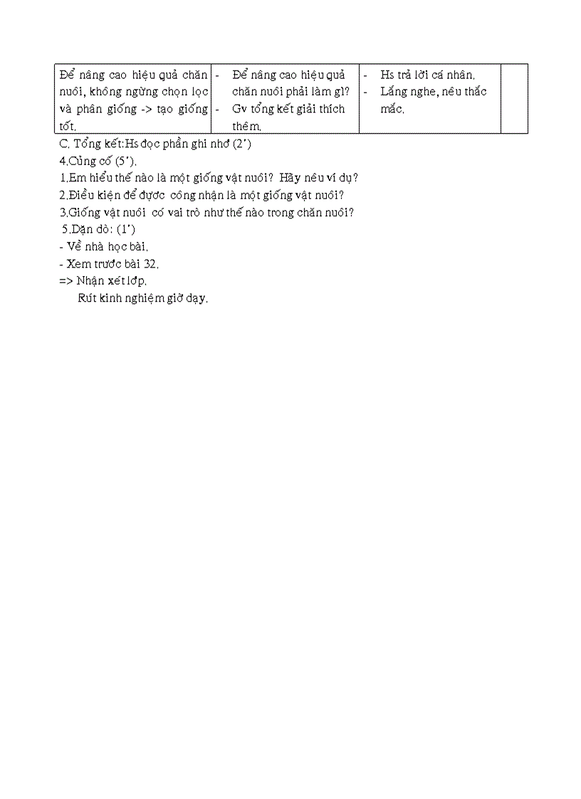 image for page Giáo án công nghệ 7 KH 2