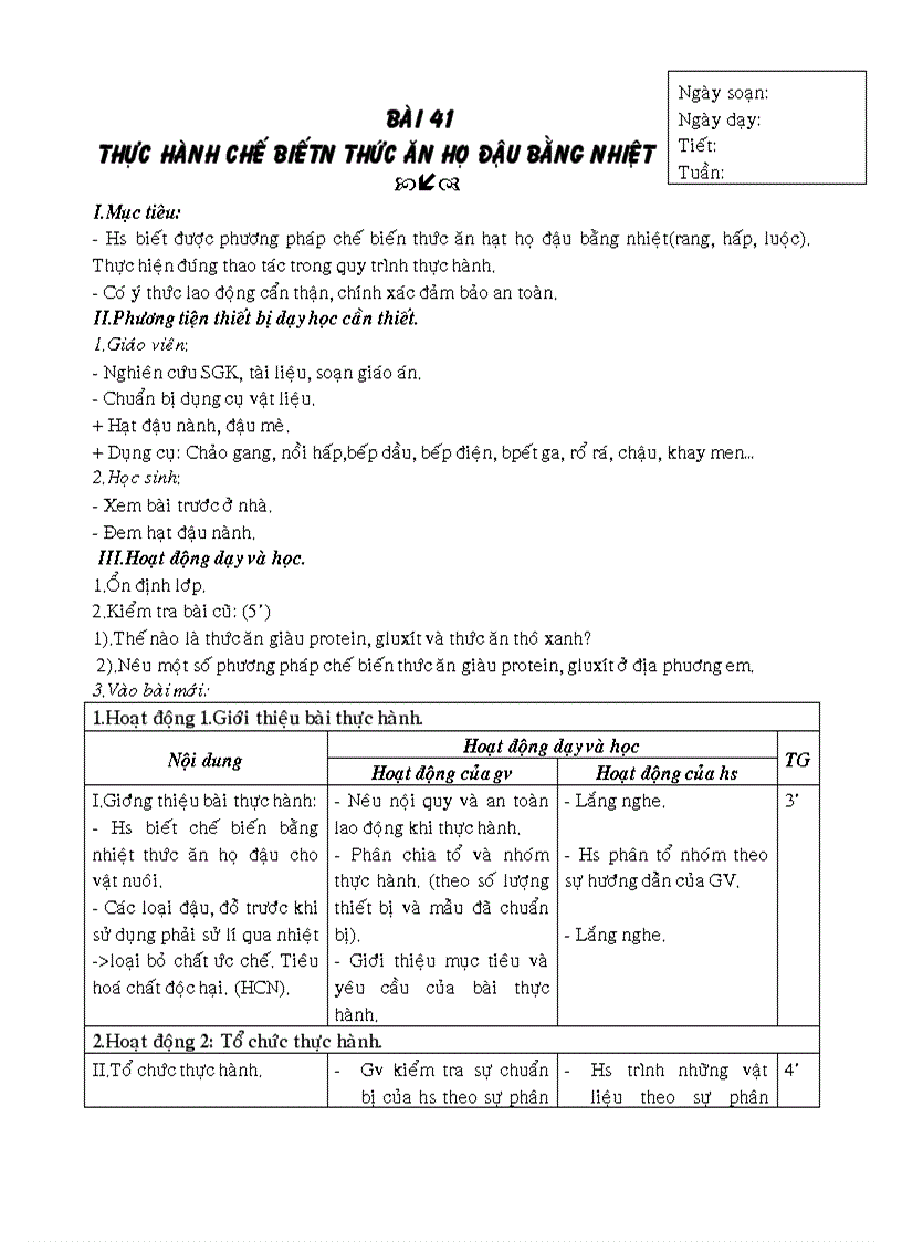 image for page Giáo án công nghệ 7 KH 2