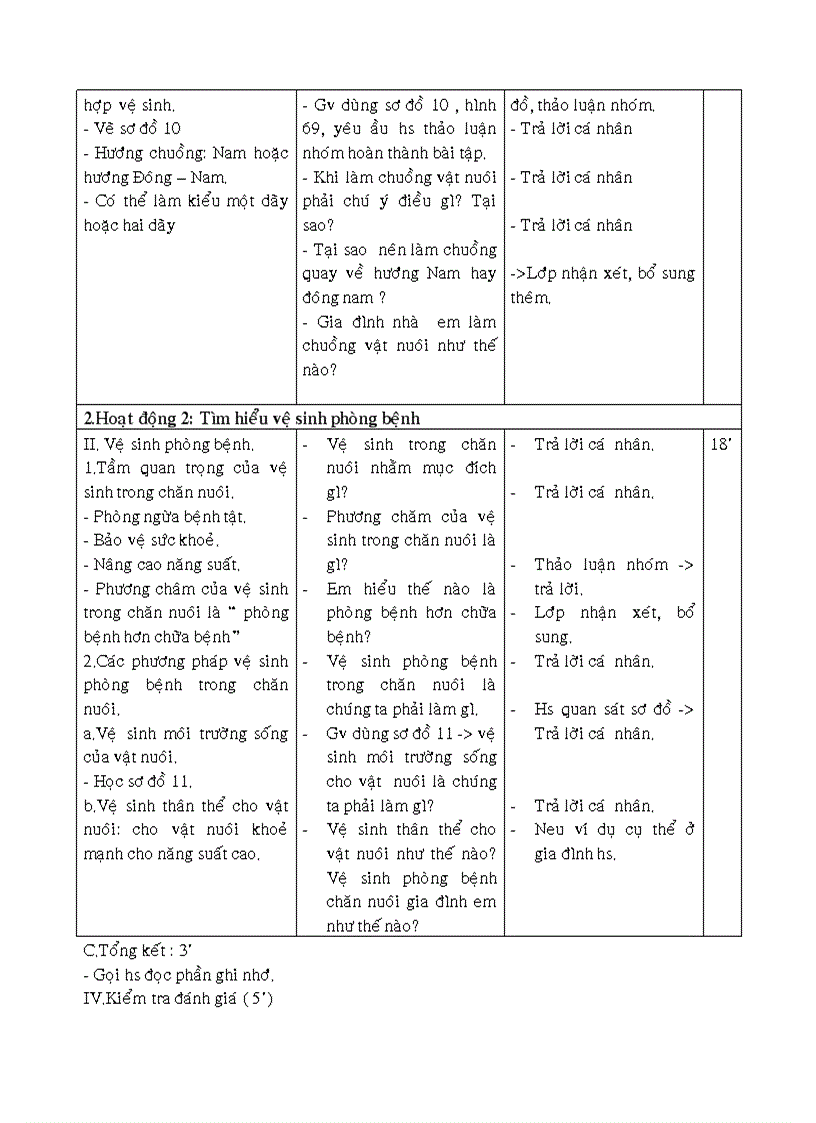 image for page Giáo án công nghệ 7 KH 2