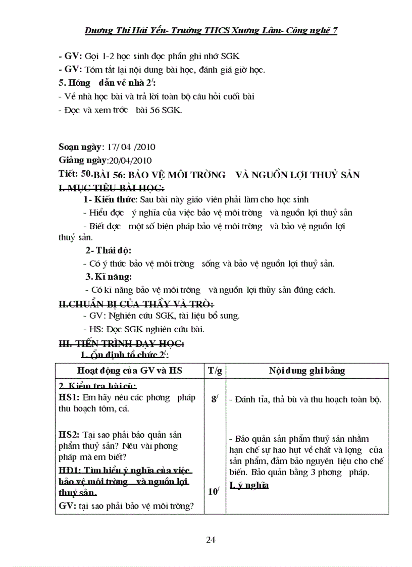 image for page Giao an cong nghe 7 ki 2