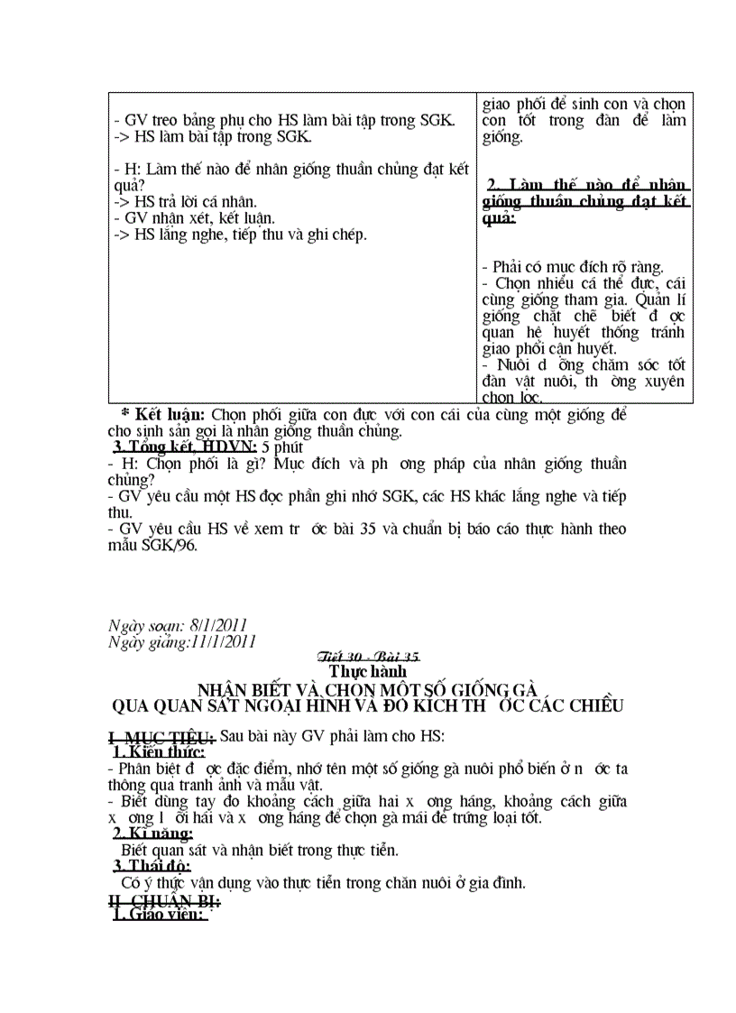 image for page Giáo án Công nghệ 7 kỳ II