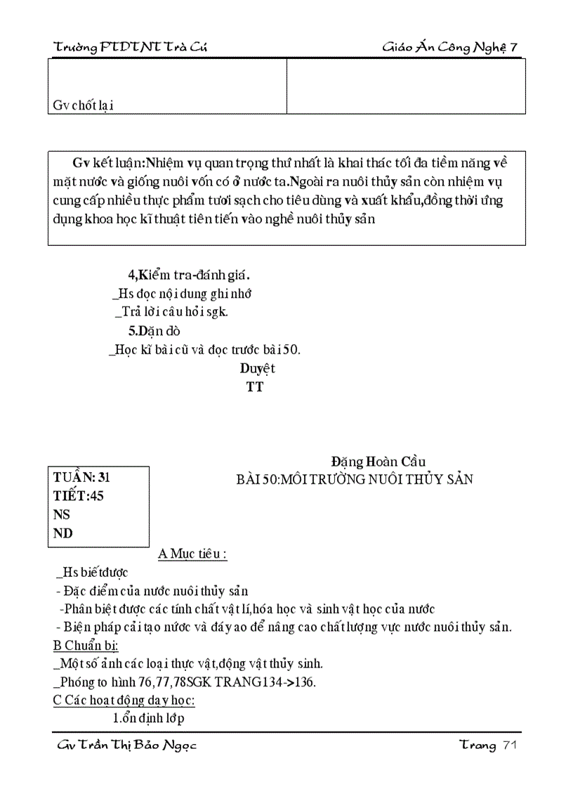 image for page Giao an cong nghe 7 moi hay