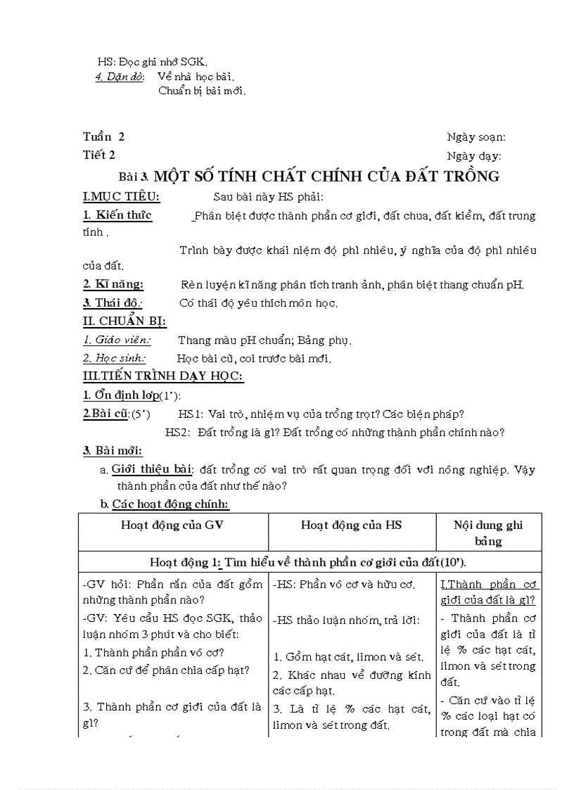 image for page Giáo án Công nghệ 7 mới nhất 2010 2011