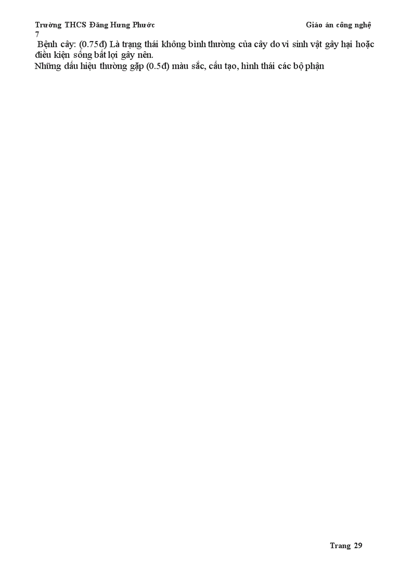 image for page Giáo án Công nghệ HK1