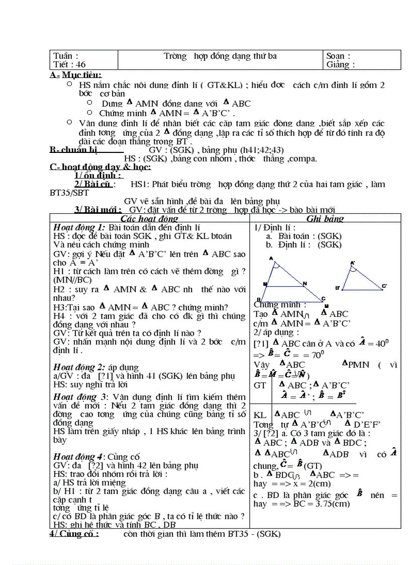 image for page Giao an hinh 8