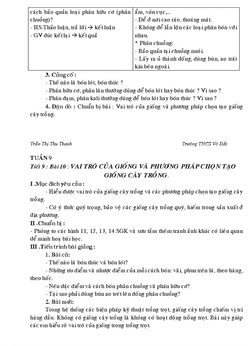 image for page Giáo án từ tuần 1 đến tuần 9