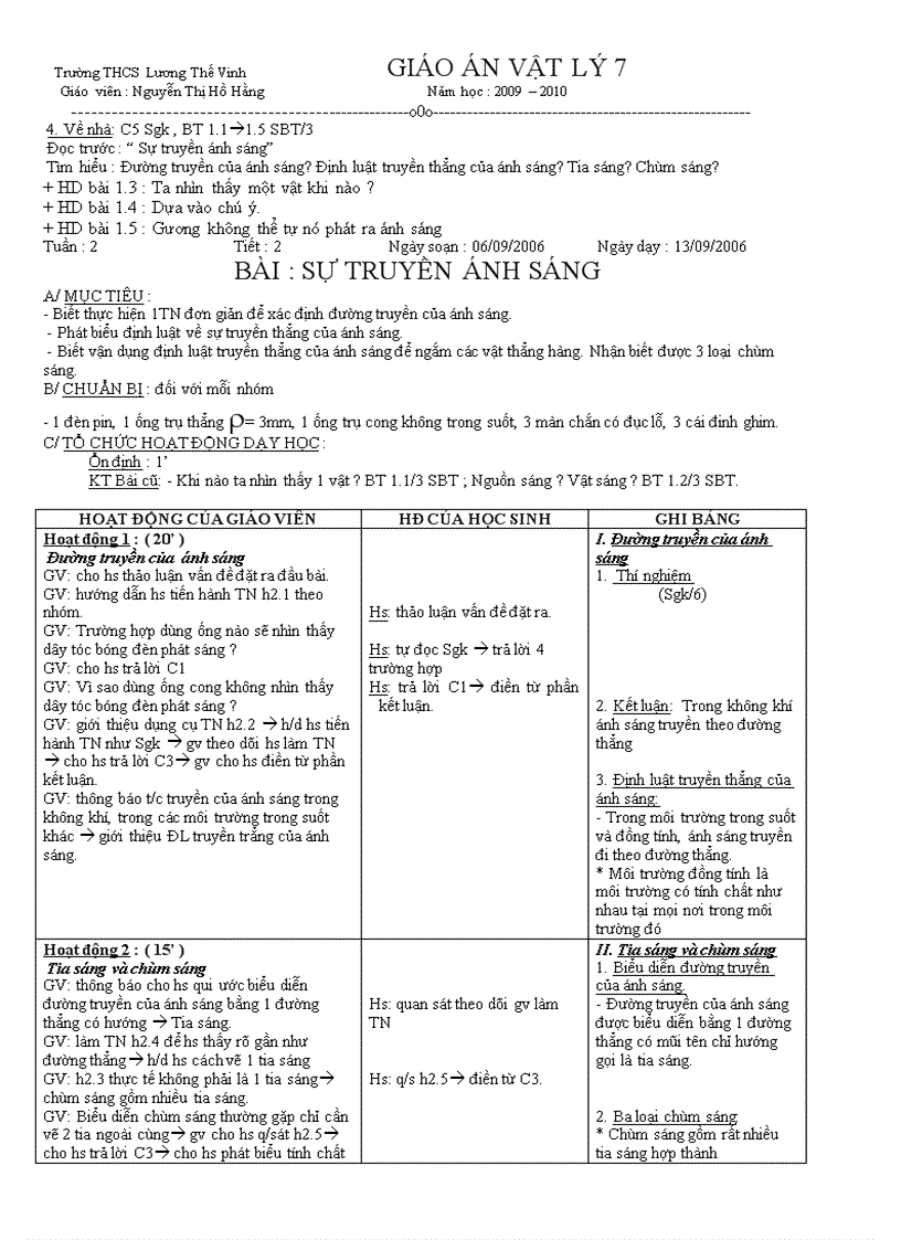 image for page Giao an Vl 06 07