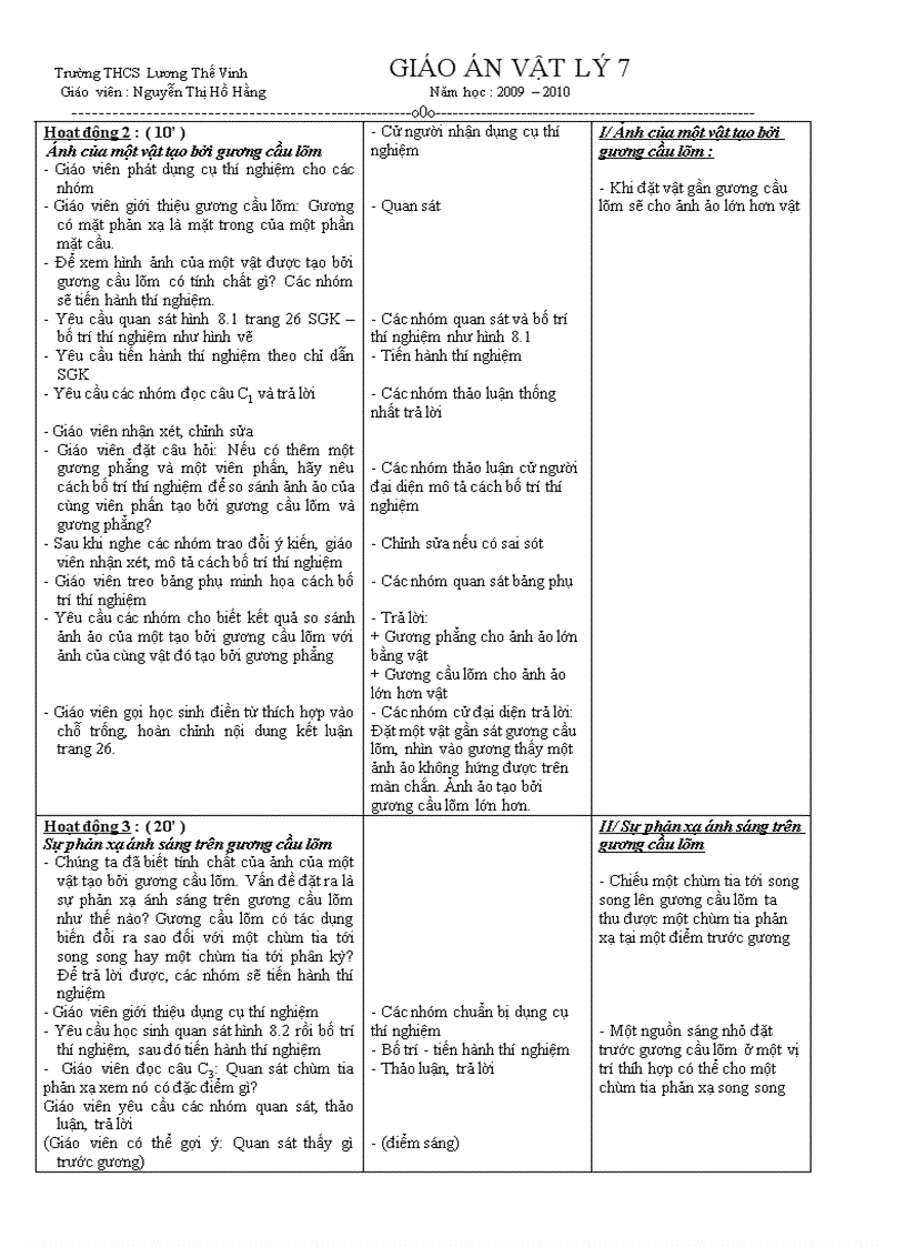 image for page Giao an Vl 06 07