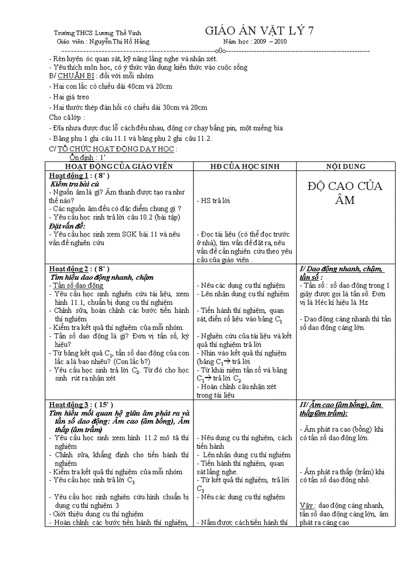 image for page Giao an Vl 06 07