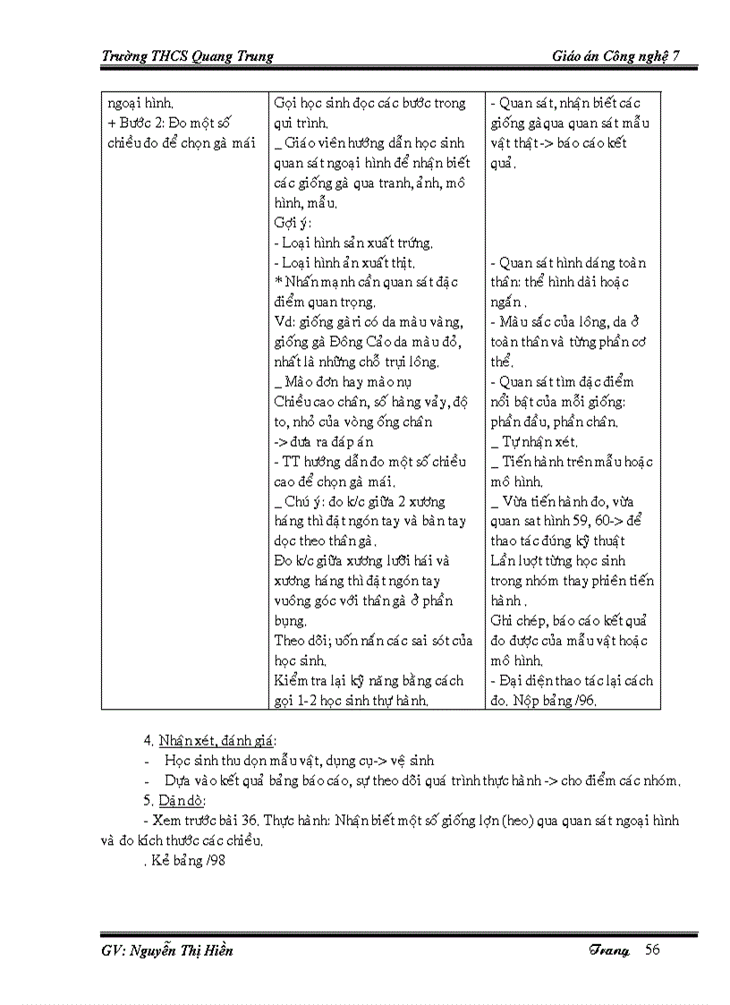 image for page Giáo án CN7 cả năm 1