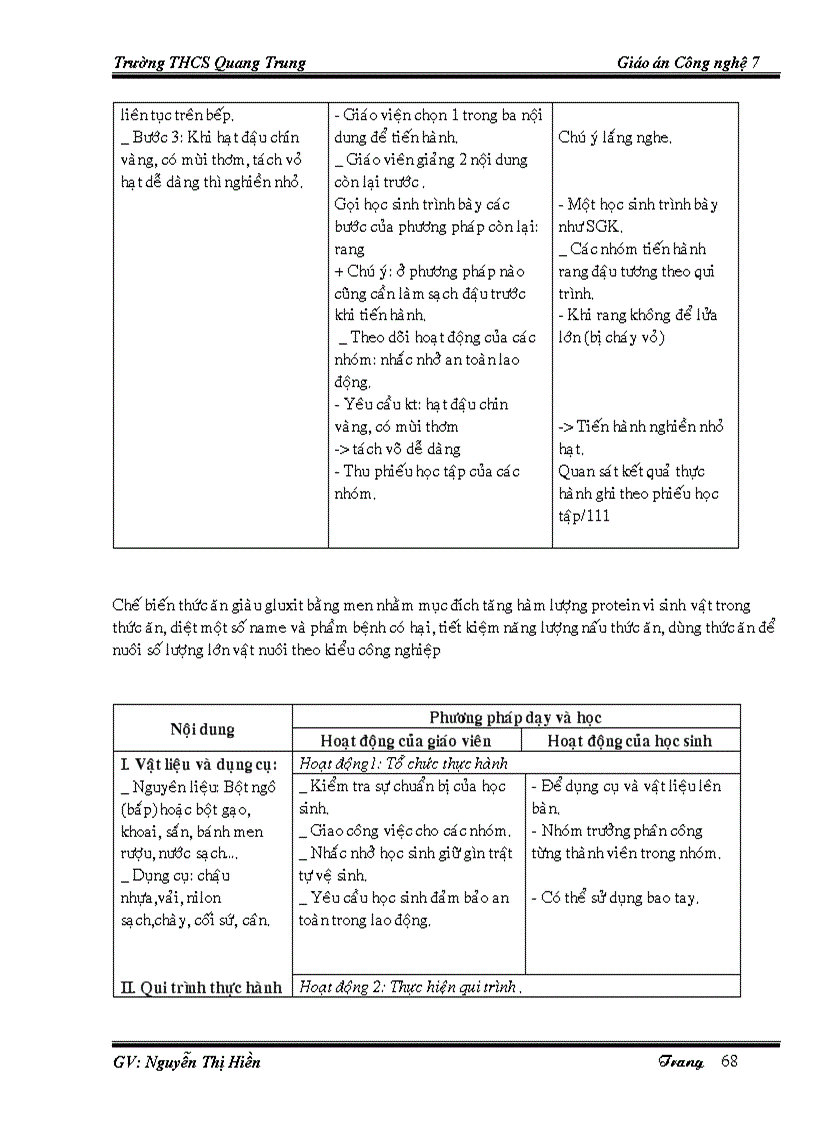 image for page Giáo án CN7 cả năm 1