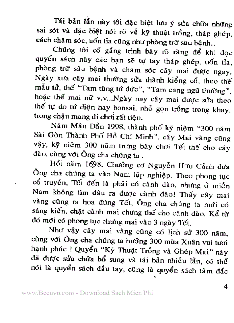 Kỉ thuật trồng và ghép mai