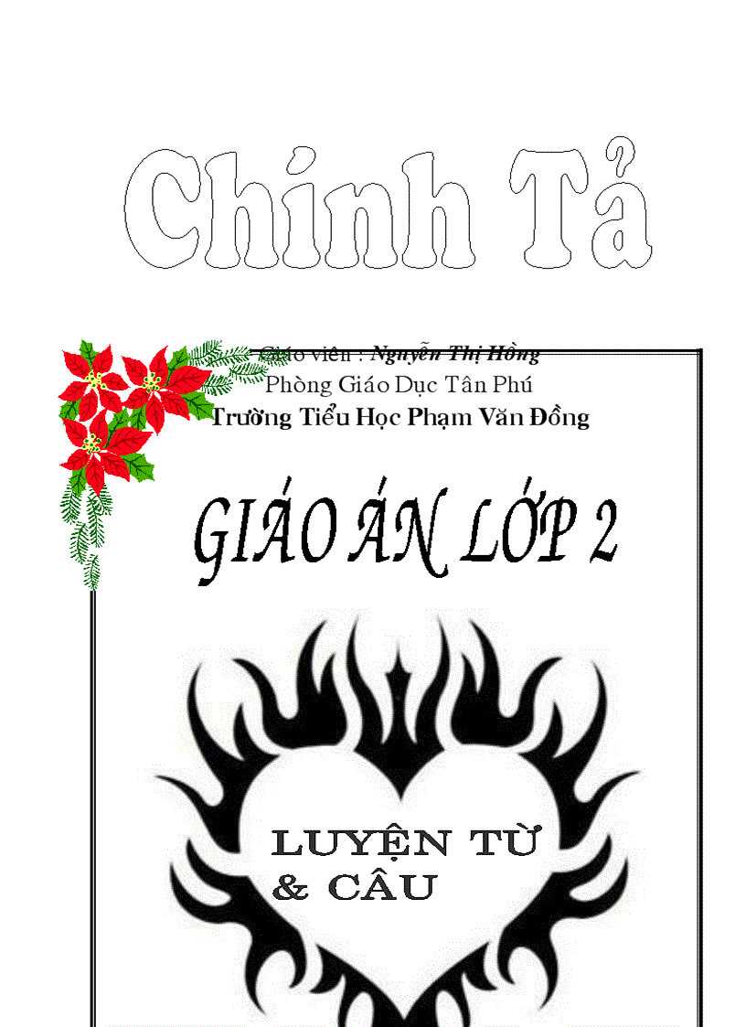 image for page Mẫu bìa giáo án