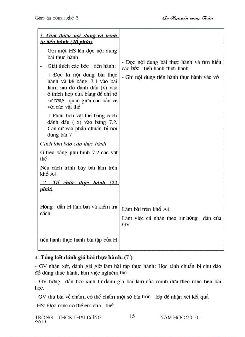 image for page Bo Giao An cong Nghe 8 Chuan