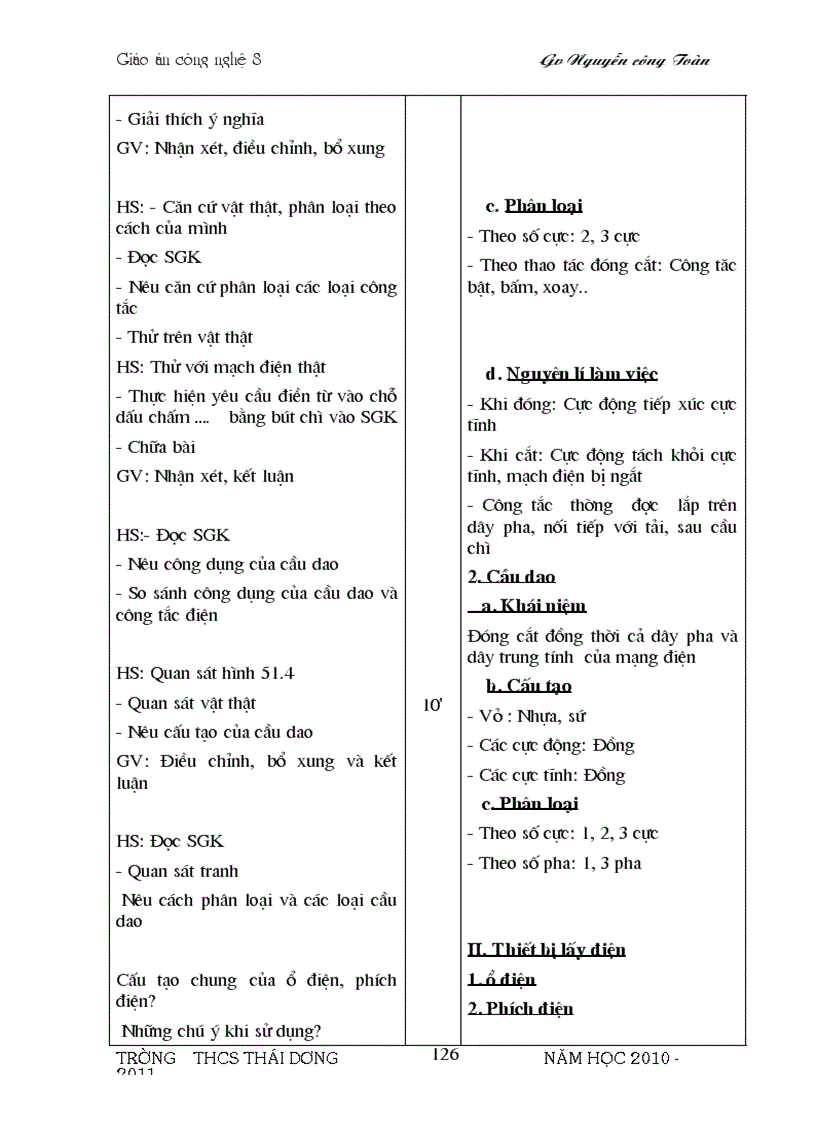 image for page Bo Giao An cong Nghe 8 Chuan